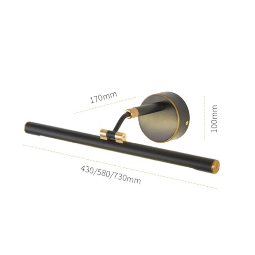 Aplique de Pared LED para Maquillaje e Iluminación de Dormitorio y Sala de Estar 43cm 4