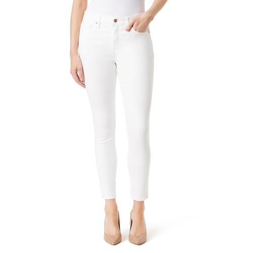 Jessica Simpson Womens Two Tone High Rise Skinny Jeans