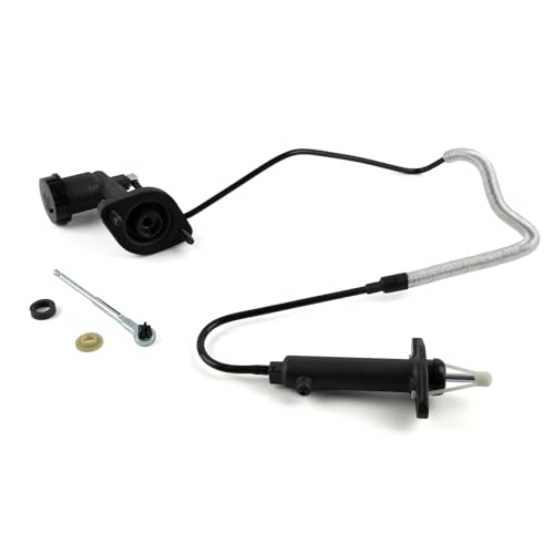 19A Clutch Pressure Plate May Overheat - 2018-2023 Jeep Wrangler, & 2020-2023 Jeep Gladiator 57 Baxzl Clutch Slave Cylinder and Master Cylinder Assembly for Jeep Wrangler 1997 1998 1999 2000 2001 2002 2.5L 4.0L L4 L6 Replaces CC649041 52107652AB 52107652AC 52107652AD CM140986 CRS011