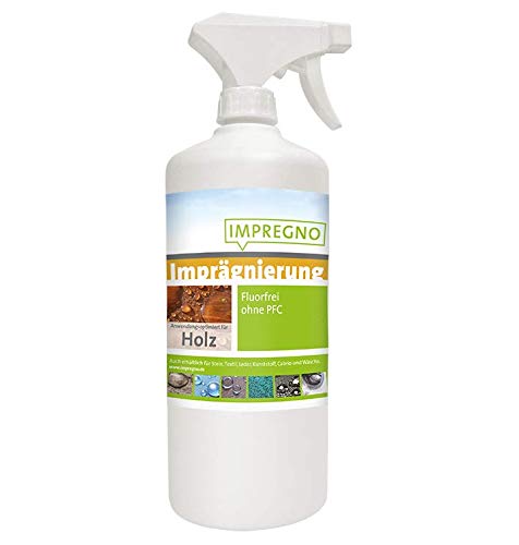 IMPREGNO Imprägnierung Holz 1 Liter Imprägniermittel Holz Balken Bretter Platten Carport Holzpflege