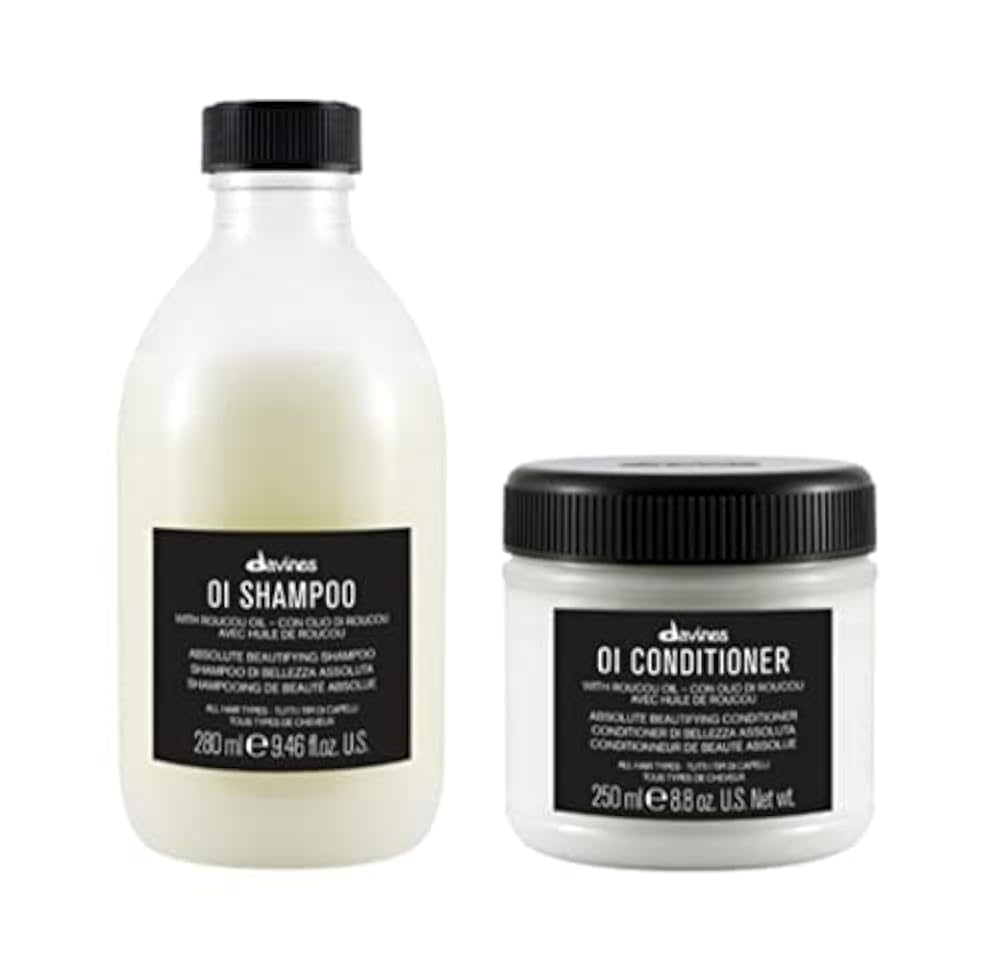 Davines Oi Kit Duo Shampoo + Conditioner + | Amazon.com.br