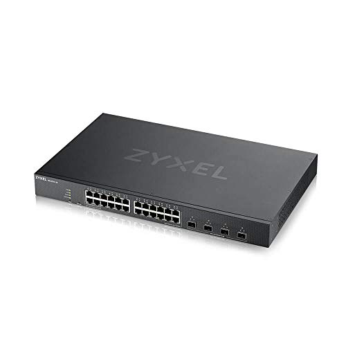 Image of ZYXEL 28-Port Gigabit Ethernet Smart Switch (XGS1930-28) - Managed, 4x 10G SFP+, Optional Nebula Cloud Management, Rackmount, Limited Lifetime Protection