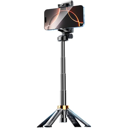 Supporto per telefono - per fotocamera da viaggio - per estraibile Treppiede flessibile con chiusura wireless per filmare vlog allaperto - registrazione foto servizio