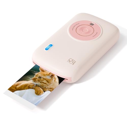 HPRT CP2100 Portable Photo Printer | 2x3 Mini?|?Bluetooth 5.0 & 4-Pass Tech