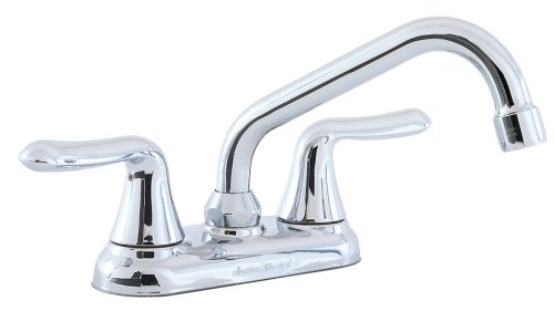 American Standard 2475.550.002 Colony Soft Double-Handle Laundry Faucet with Brass Swing Spout and Aerator, Chrome