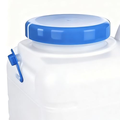 Pichet de stockage d'eau de camping étanche 12 litres avec poignée