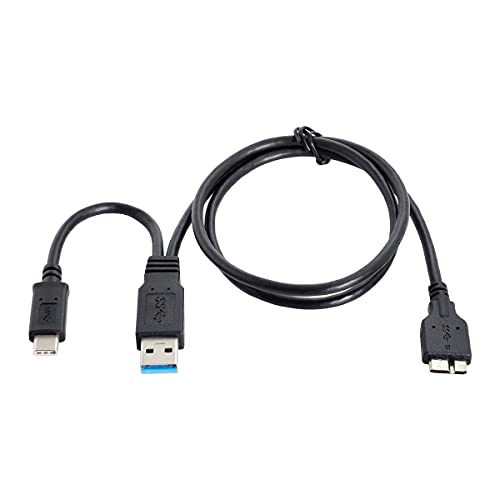 CABLECC ޺ USB-CUSB 3.1TYPE-C  USB3.0TYPE-A ȣƮ ũ USB3.0 Ÿ ͺ(ũ)