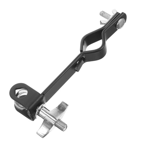 Soporte para Cowbell de Percusión Metal Negro