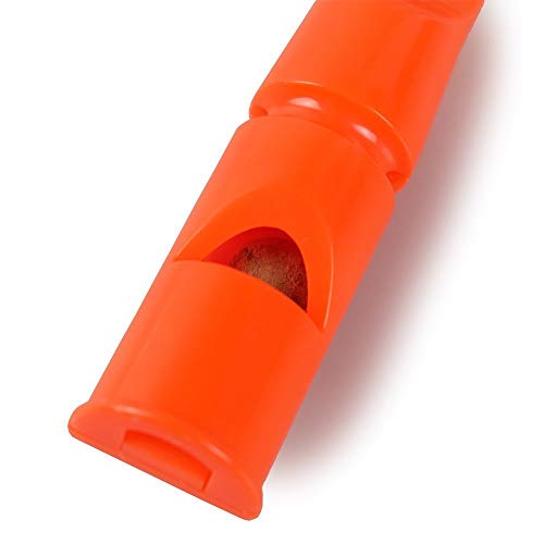 Acme 640 Doppelpfeife für Hundetraining, Orange