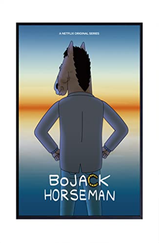 Christ-EZ Anime Cartoons BoJack Horseman Wall Art Print Poster Home Decor Premium - Matte poster Frameless Gift 11 x 17 inch(28cm x 43cm)