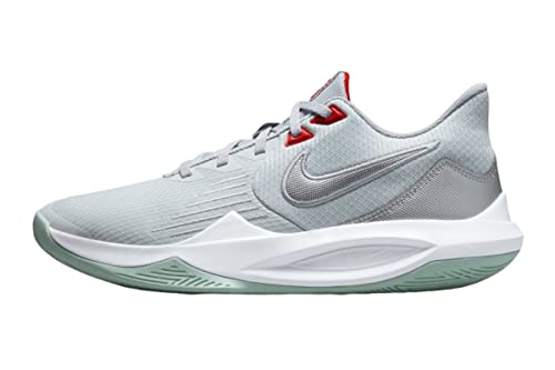 Nike Precision V Hombre Basketball Trainers Cw3403 Sneakers Zapatos Uk 8.5 Us 9.5 Eu 43, Pure Platinum Metallic Silver 002 Nike Precision V Hombre Basketball Trainers Cw3403 Sneakers Zapatos Uk 8.5 Us 9.5 Eu 43, Pure Platinum Metallic Silver 002