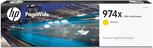 Tinta Y Tóner, Office Product HP Cartucho Original PageWide 974X de Alta Capacidad Amarillo