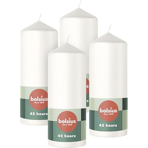 Bolsius Bougies Piliers Lisses Cover