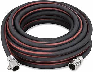 Tuyau à Mortier 25x37 mm 15 mètres pour Machine à Enduire, Tuyau pour Pompe à Mortier Haute Résistance, Tuyauterie Professionnelle pour Bâtiment (10MT)