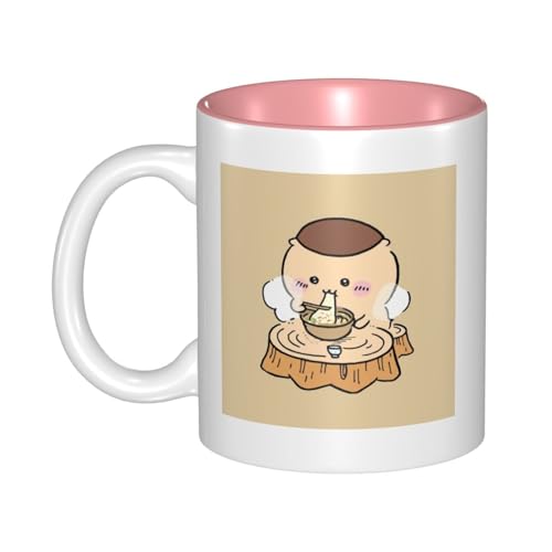 マグカップ ちいかわ くりまんじゅう コーヒーカップ 陶磁器 ミルクコップ おしゃれ 持ちやすい 耐熱 耐冷 人気 かわいい プレゼント 母の日 記念日 電子レンジ対応 330ml
