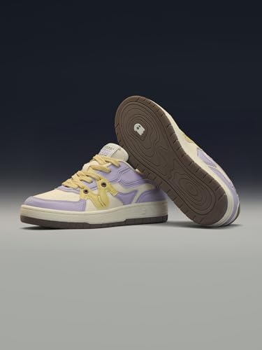 Image of The Souled Store Urban Blaze: Women and Girls Colorblocked Lace Up Low Top Stylish Sneakers with Flexibility & Comfort