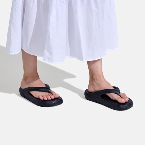 Image of Neeman's Cushers Flip Flops for Women | Powered by CushyVerse Technology for Ultimate Cushioning, Bounce & All-Day Comfort