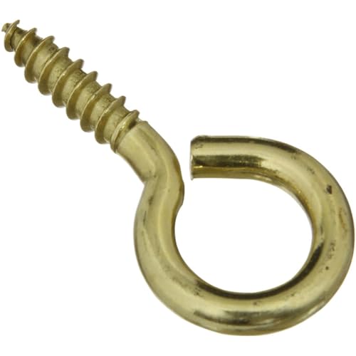 National Hardware N118-968 15/16 #114 Zinc Plated Screw Eyes 14 Count