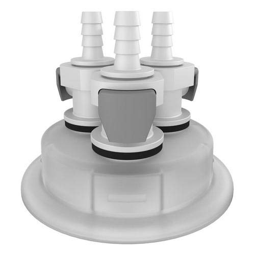 Foxx Life Sciences 205-3004-RLS, VersaCap Adapter, Quick Connect (Pack of 3 pcs)