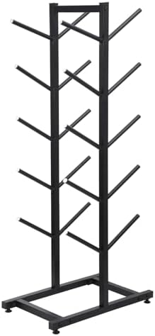 5-Tier Wall-Mounted Snowboard & Skateboard Rack, Space-Saving Ski Storage Organizer, Horizontal Wakeboard Display for Home, Garage, and Outdoor Gear