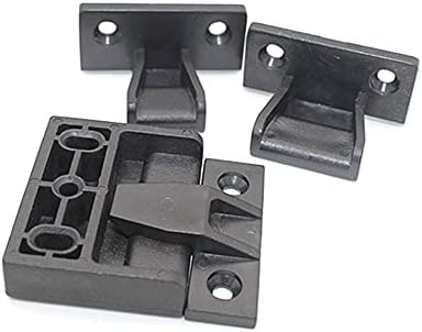 Plinth Fasteners Fittings Press Fit Panel Clip, 4 PCS Push in Fittings Connector Press Fit Panel Hanging Clips Surface Mount Fasteners (48mm x 30mm x 25mm)