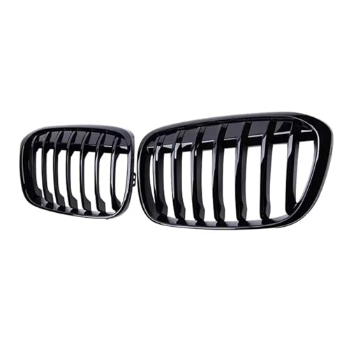 Calandre noire brillante pour remplacer une grille avant cassée sur BMW X1 F48