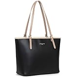 LANCASTER Torba na ramię - Smooth, Czarny - Jasny Nude - Ciemny Nude, Taille unique