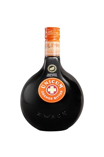 Unicum Orange Bitter (1 x 0 7 l) - eine ausgewogene Komposition aus würzigen Kräuternoten und einer fruchtigen Orangennote
