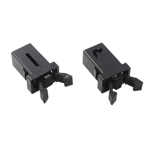 Clips de réparation pour interrupteur autobloquant lot de 10 pièces en plastique noir durable