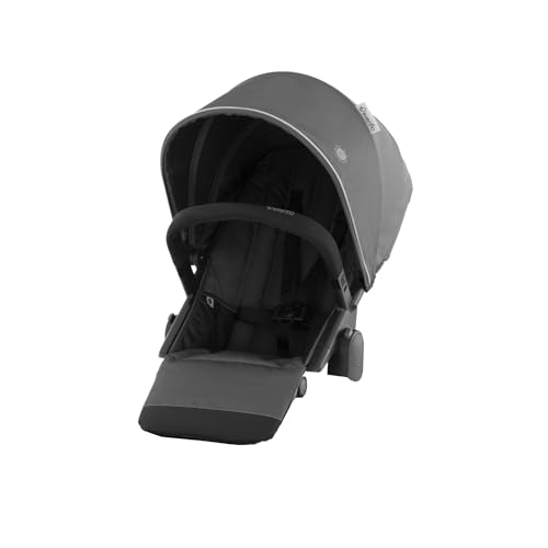 Image of Evenflo Pivot Xplore Stroller Wagon Second Seat (Windsor Gray)