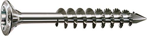 SPAX T-Star Plus 25170004506021 Facade Screw Stainless Steel A2 4.5 x 60 mm Pack of 100