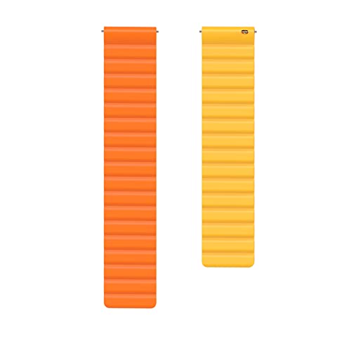 Image of AMAZTIM Watch Bands, Magnetic Silicone Replacement Band, Easy Install and Quick Release, 22mm, Watch Strap Compatible M2 /T2 /M3 /T3 /M3U /T3U Smart Watch
