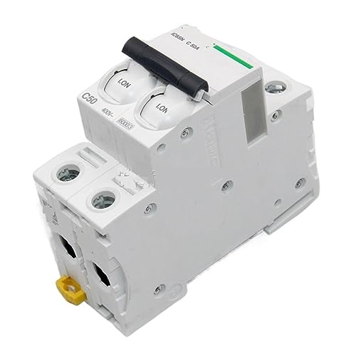 Mini disyuntor de vacío MCB Acti9 protege líneas sobrecargadas con corte C50A 2P 3