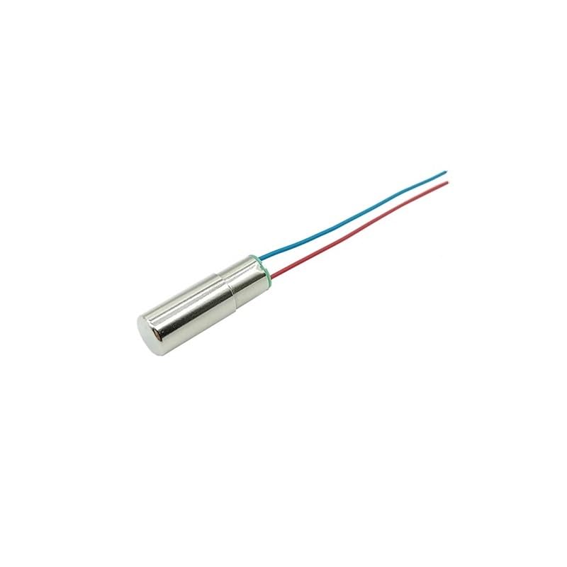Moteur vibrant sans noyau DC 3V 3.7V avec mini roue excentrique 6x12mm pour projet DIY