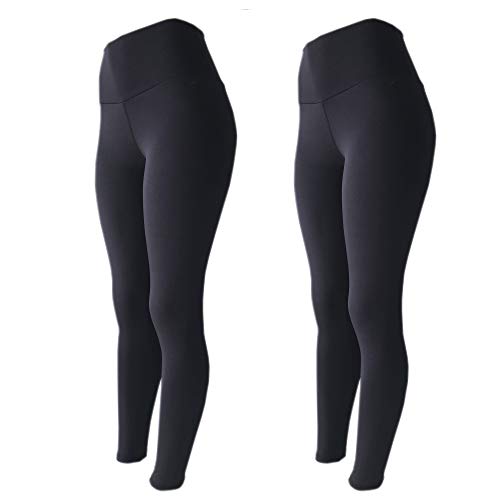 Kit 2 Legging Suplex Estampada Ou Lisa Leg Academia Ginastica, LEGBrasil, preto-preto, G