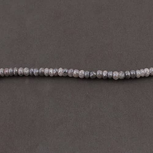 Rondelles facettées argentées 7mm LKBEADS finis les bijoux ternes avec ce fil 13''