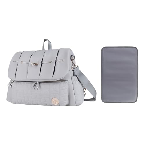 nuanzhiyuan Mochila multifuncional para pañales para bebé con diseños elegantes, ideal para viajes y uso diario