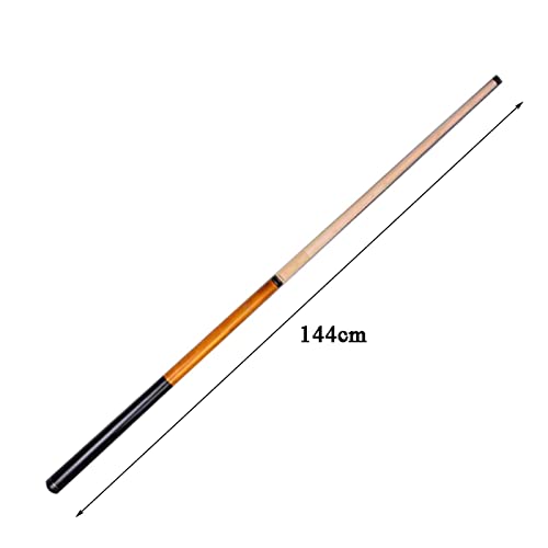 Taco de billar maple 19 Oz 56 pulgadas, palo de salto 4/3 miniatura 2
