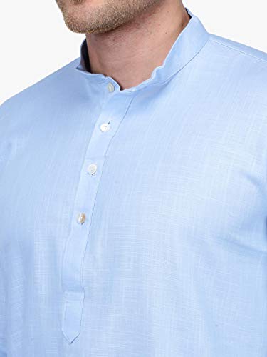Image of Rajubhai Hargovindas Men's Premium Cotton Solid Kurta