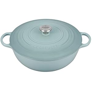 Le Creuset Signature Cast Iron Chef’s Oven, 7.5qt, Sea Salt