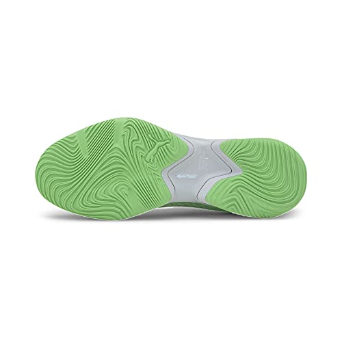 PUMA PUMA Unisex Adrenalite 1.1 Football Shoe, Elektro Green Schwarz Weiß, 7.5 US Men