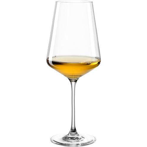 Foto von LEONARDO HOME Weißweingläser PUCCINI (6er Set) • Kratzfeste Weingläser (560 ml) • Spülmaschinenfest & Langlebig • Zeitlose Gläser für Weißwein • Modernes Design • Weißwein-Glas Puccini • 069553