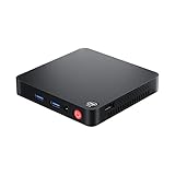 Beelink T5 Mini pc Celeron N4020(4M Cache,up to 2.8GHz), 4G DDR+64G eMMC, 2.4G/5GWiFi, Mini Computer Supports 4K Dual HDMI/4*USB3.0/BT5.0，Gigabit Network