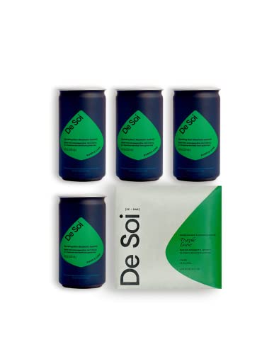 De Soi Purple Lune By Katy Perry - Sparkling Beverages Non-Alcoholic Drinks, Natural Botanical, Adaptogen Drink, Cherry, Ashwagandha - Bottle (750 Ml) & 4-Pack Cans (8 Fl Oz) #TOP2