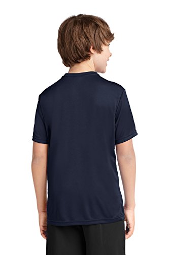 Port & Company Youth Essential Performance T-Shirt, Deep Navy, Medium2