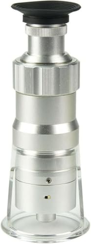 Microscope Accessory Kit 0.01mm 100X LED Pocket Microscope