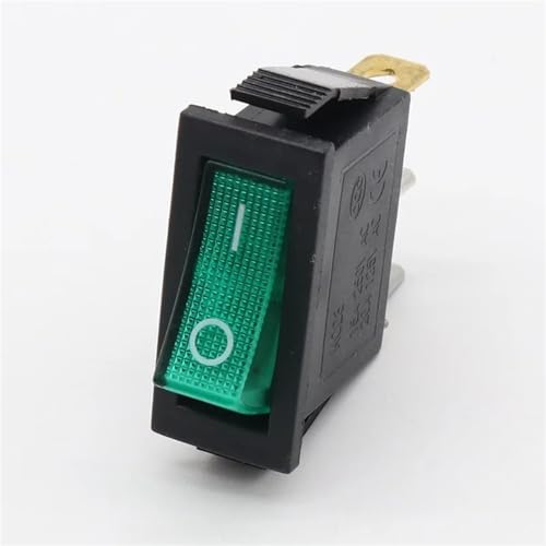 Interrupteur à bascule 3 broches anti-faux contact pour circuit électrique G124 x6
