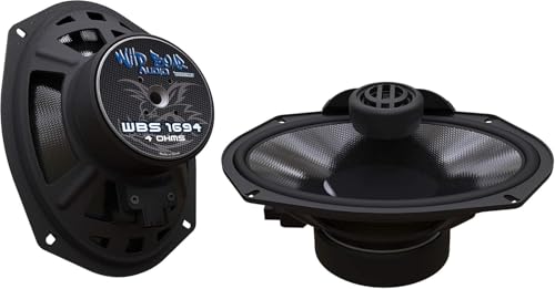 Parlantes Hogtunes Wild Boar Audio 6x9 600W para Harley