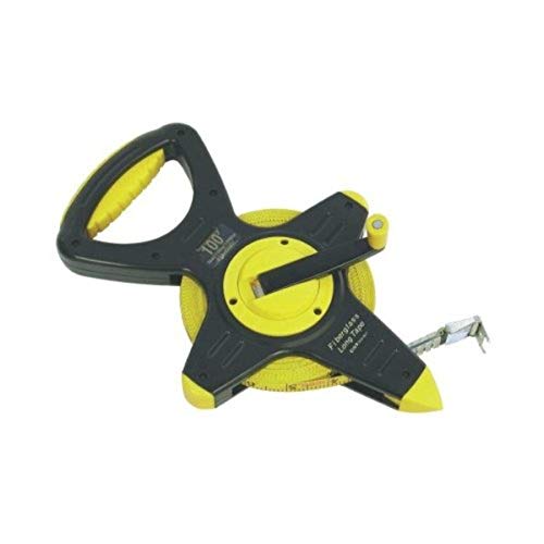 CST/berger 74-Y1001 100ft Fiberglass Zip-Line, Pro-Series Open Reel Tape in FEET/10THS