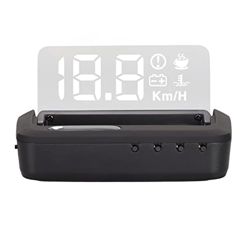 Car HUD, Easy Installation Practical Multifunction Windshield Screen for 2008up OBDII Vehicle